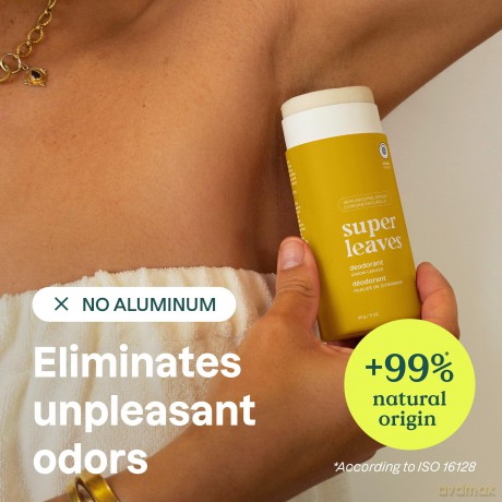 Attitude Natural solid deodorant Super Leaves - citrus leaves (Deodorant) 85 g