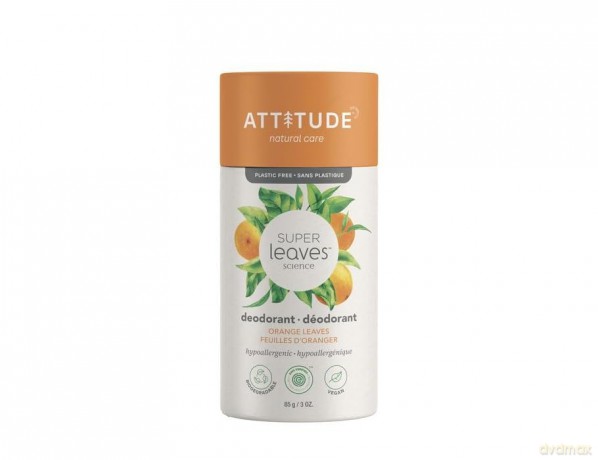Attitude Natural solid deodorant Super Leaves - orange leaves (Deodorant) 85 g