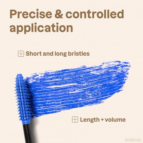 Attitude Oceanly 2in1 Mascara with Eyelash Nourishing Serum (Mascara + Serum) 7 g - Shade: Blue