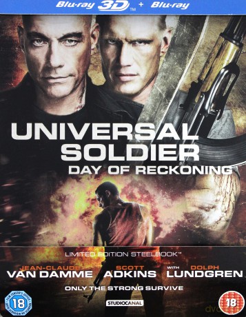 Universal Soldier Day Of Reckoning (steelbook) [Blu-ray 3D]+[Blu-Ray]