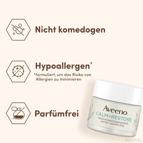 Aveeno Hydrating skin gel Calm+ Restore (Oat Gel Moisturiser) 50 ml