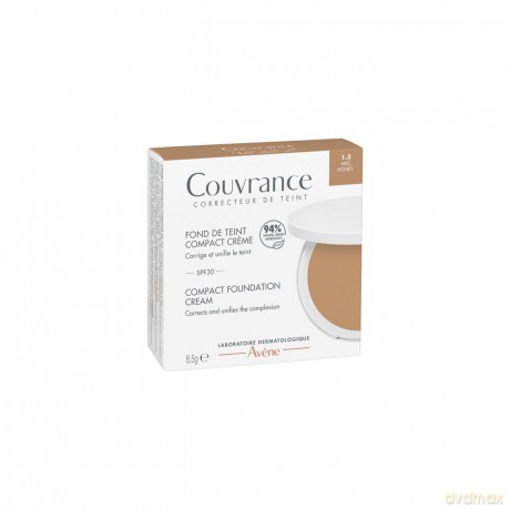 Avene Compact Cream Makeup SPF 30 Shade 1.3 Honey 8.5 g