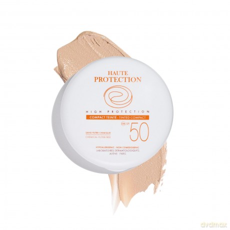 Avene Compact make-up with protection factor SPF 50 (Tinted Compact) 10 g - Shade: Light