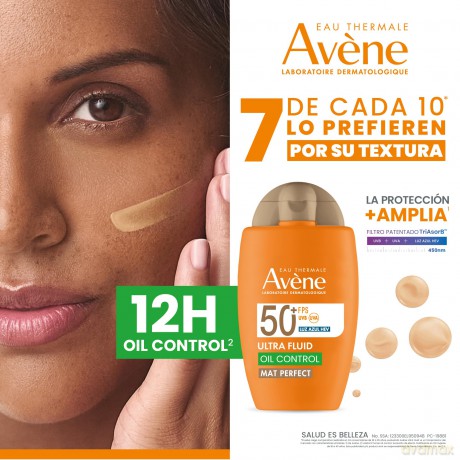 Avene Tinted Protective Fluid SPF 50+ Perfector (Ultra Fluid) 50 ml