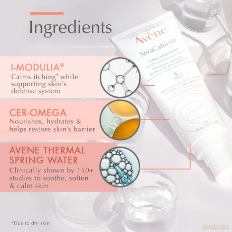 Avene XeraCalm AD (Lipid-Replenishing Balm) for dry skin 400 ml