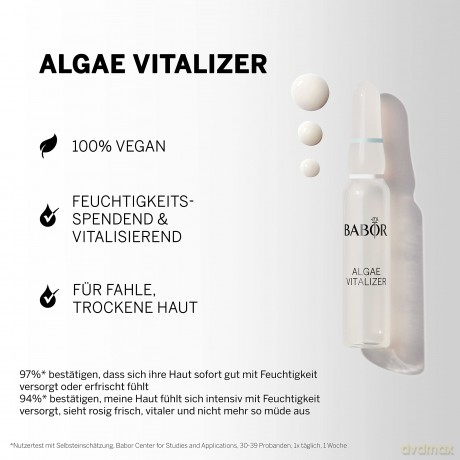 Babor Ampoules for dry and dull skin Algae Vitalizer (Ampoule Concentrates) 7 x 2 ml