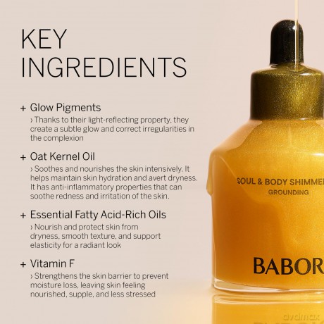 Babor Grounding Soul & Body Shimmer Oil 100 ml