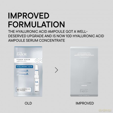 Babor Skin serum in ampoules with hyaluronic acid Power Serum (Hyaluronic Acid Ampoules) 7 x 2 ml