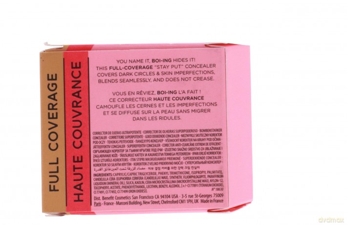 Benefit Cream corrector Boi-Ing (Industrial Strength Concealer) 3 g - Shade: Deep