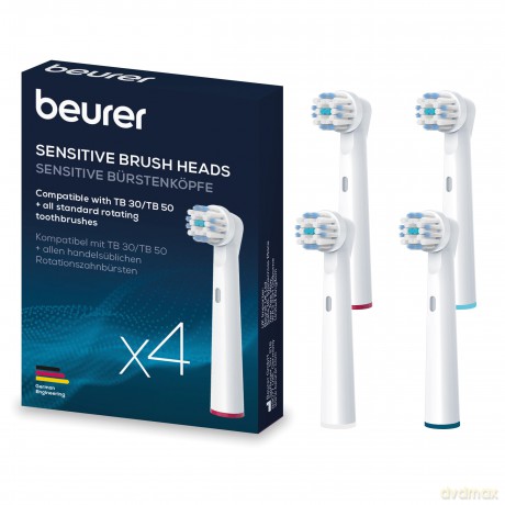 Beurer Replacement brush heads Sensitive 4 pcs
