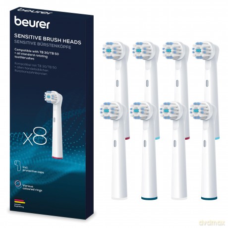 Beurer Replacement brush heads Sensitive 8 pcs