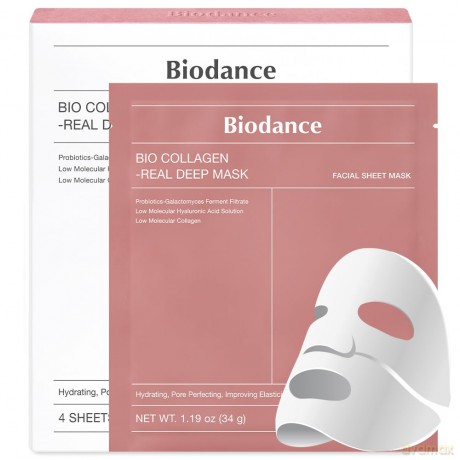 Biodance Bio-Collagen Collagen Face Mask (Real Deep Mask) 4 pcs