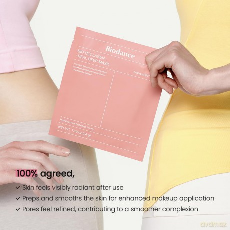 Biodance Bio-Collagen Collagen Face Mask (Real Deep Mask) 4 pcs