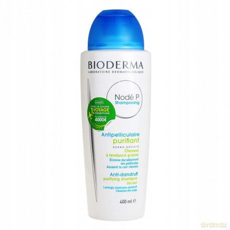 Bioderma Anti-dandruff purifying shampoo for oily hair Nodé P (Anti-Dandruff Purifying Shampoo) 400 ml