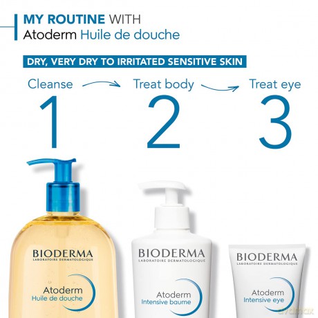 Bioderma Atoderm Shower Oil (Huile de Douche) - Volume: 100 ml
