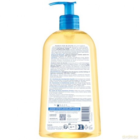 Bioderma Atoderm Shower Oil (Huile de Douche) - Volume: 500 ml
