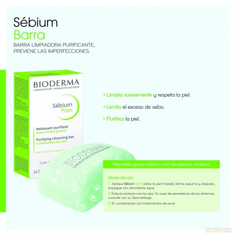 Bioderma Cleaning soap Sébium 100 g