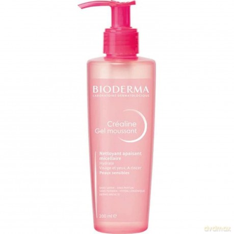 Bioderma Cleansing gel for sensitive skin Créaline (Foaming Gel) - Volume: 200 ml