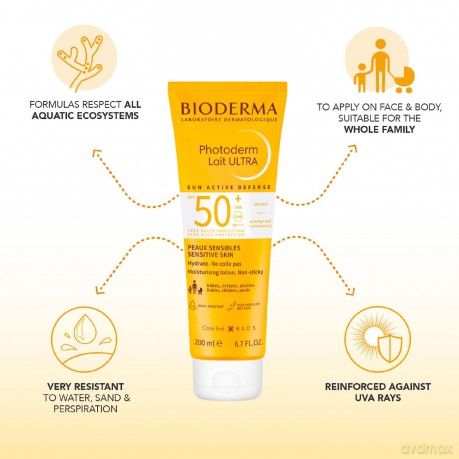 Bioderma Photoderm Hydrating Lotion SPF 50+ 200 ml