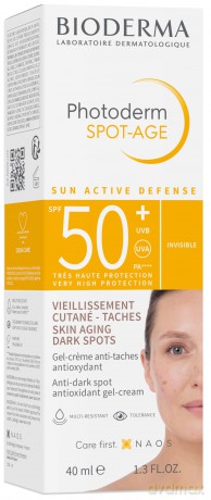 Bioderma Sunscreen gel cream SPF 50+ Photoderm Spot-Age (Gel-Cream) 40 ml