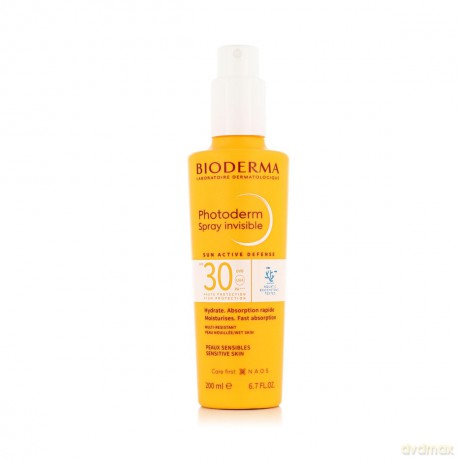 Bioderma Sunscreen spray for sensitive skin SPF 30 Photoderm (Invisible Spray) 200 ml