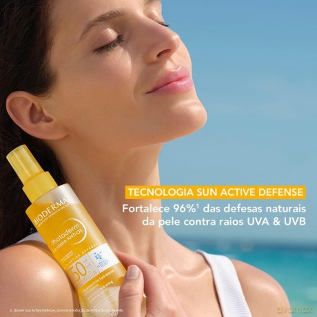 Bioderma Sunscreen spray SPF 30 Photoderm (Hydrating Protective Water) 200 ml