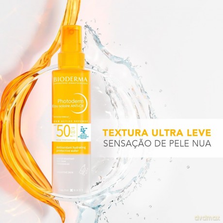 Bioderma Sunscreen spray SPF 30 Photoderm (Hydrating Protective Water) 200 ml