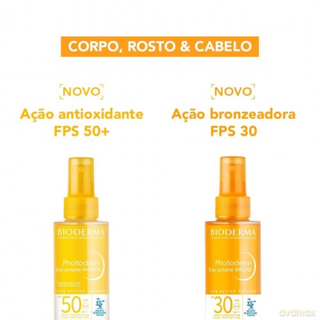 Bioderma Sunscreen spray SPF 30 Photoderm (Hydrating Protective Water) 200 ml
