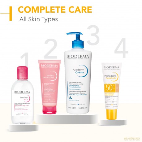 Bioderma Tinted sun cream SPF 50+ Photoderm Aqua fluid 40 ml - Shade: Light
