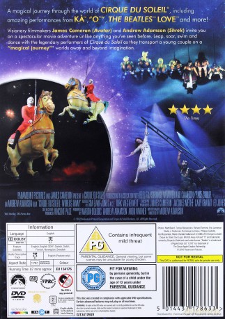 Cirque du Soleil: Worlds Away (Cirque du Soleil: Dalekie Światy) [DVD]