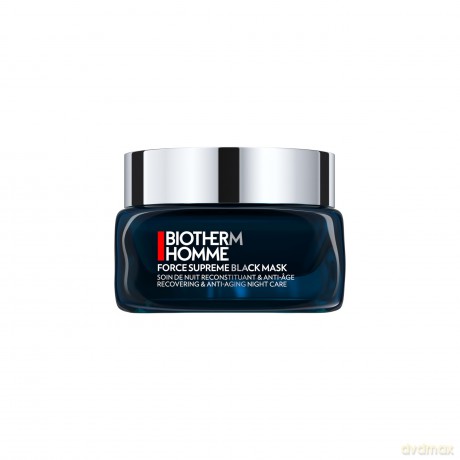 Biotherm Night face mask with anti-aging effect Force Supreme (Black Mask) 50 ml