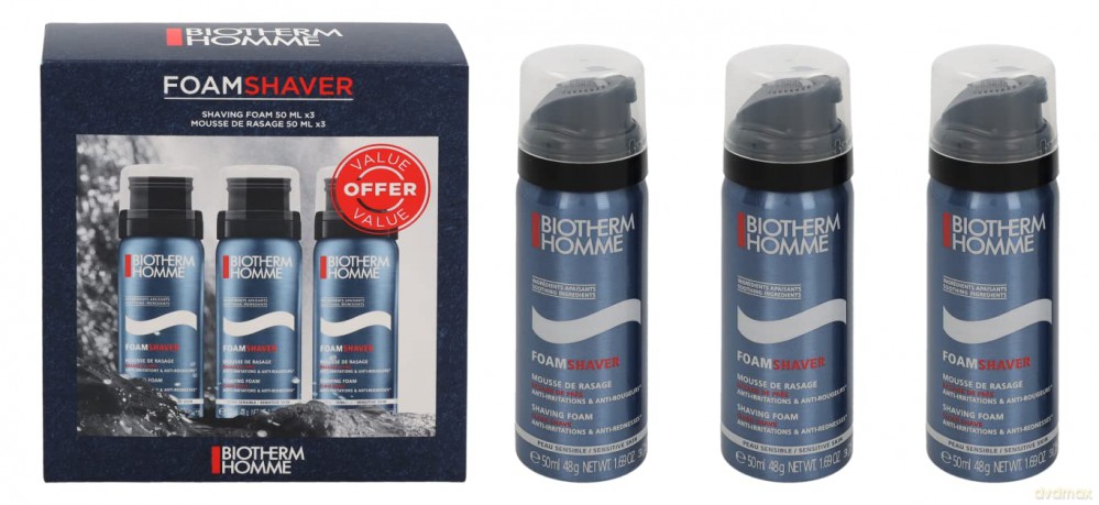 Biotherm Shave Power Trio Set 3 x 50 ml