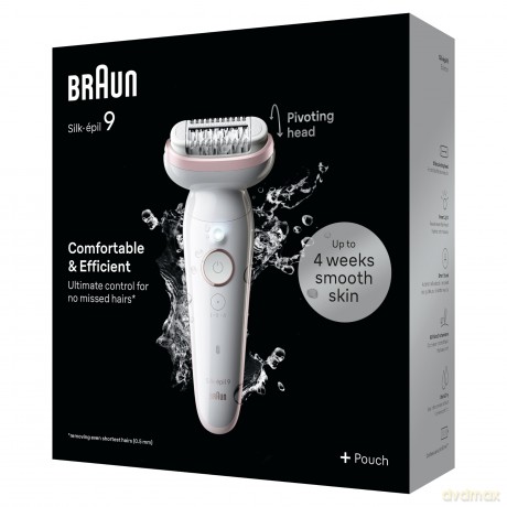 Braun Epilator SilkEépil 9 9-000 White/Pink