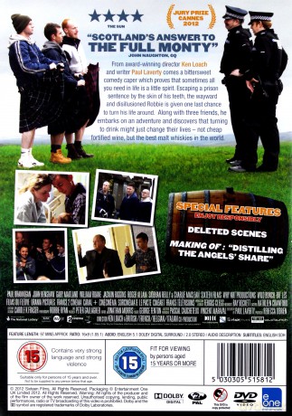 The Angels' Share (Theatrical Version) (Whisky Dla Aniołów) [DVD]