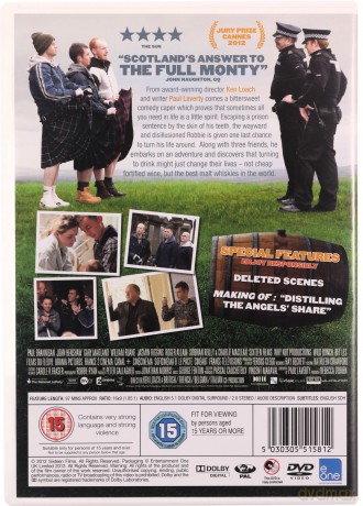 The Angels' Share (Theatrical Version) (Whisky Dla Aniołów) [DVD]