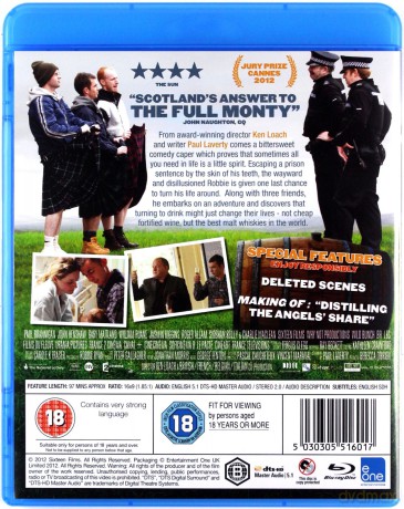 The Angels' Share (Uncut Version) (Whisky Dla Aniołów) [Blu-Ray]