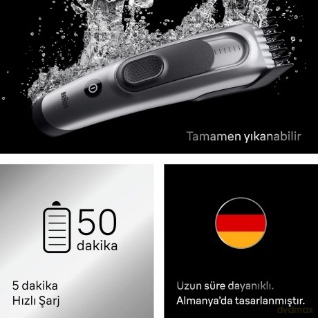 Braun Series 7 Hair Clipper HC7590 Space Grey