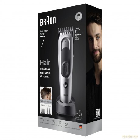 Braun Series 7 Hair Clipper HC7590 Space Grey