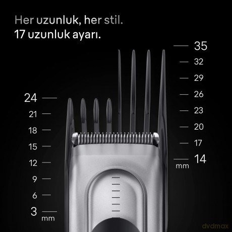 Braun Series 7 Hair Clipper HC7590 Space Grey