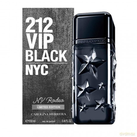 Carolina Herrera 212 VIP Black NY Rodeo Limited Edition - woda perfumowana - Volume: 100 ml