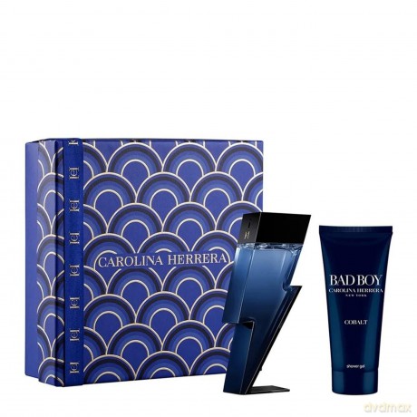 Carolina Herrera Bad Boy Cobalt Electrique - woda perfumowana 100 ml + sprchový gel 100 ml