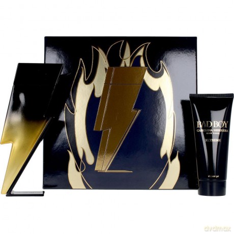 Carolina Herrera Bad Boy Extreme - woda perfumowana 100 ml + sprchový gel 100 ml