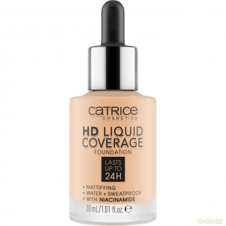 Catrice Liquid Make-Up HD Liquid Coverage (Foundation) 30 ml - Shade: 005 Ivory Beige