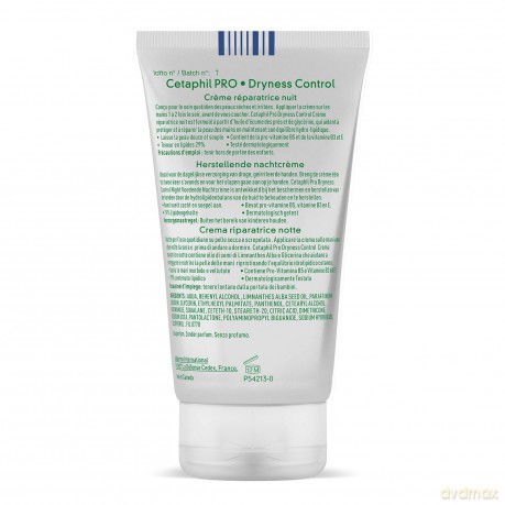 Cetaphil Night Repair Hand Cream Dryness Control 50 ml