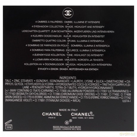 Chanel Eyeshadows Les 4 Ombres (Quadra Eye Shadow) 2 g - Shade: 308 Clair Obscur
