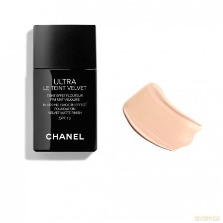 Chanel Liquid makeup SPF 15 Ultra Le Teint Velvet (Blurring Smooth Effect Foundation) 30 ml - Shade: 12 Beige Rosé