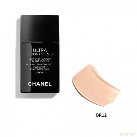 Chanel Liquid makeup SPF 15 Ultra Le Teint Velvet (Blurring Smooth Effect Foundation) 30 ml - Shade: 12 Beige Rosé
