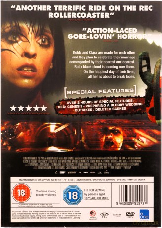 (REC)3 Genesis ((REC)3: Geneza) [DVD]