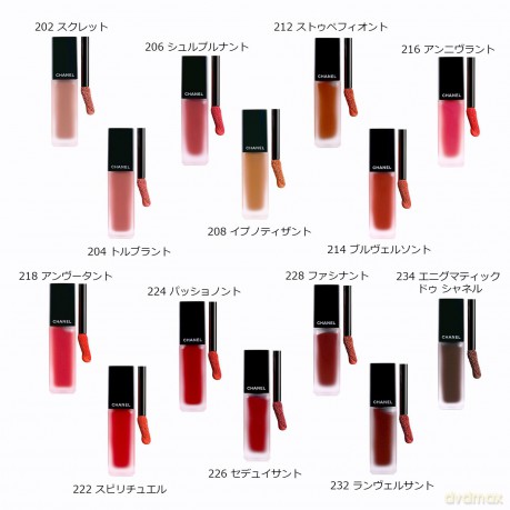 Chanel Rouge Allure Liquid Velvet Matte Liquid Lip Color 6 ml - Shade: 216 Enivrante