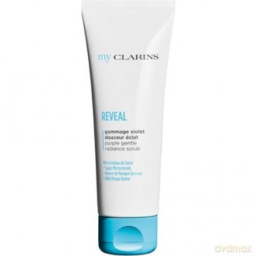 Clarins Gentle skin peeling Reveal (Purple Gentle Radiance Scrub) 50 ml